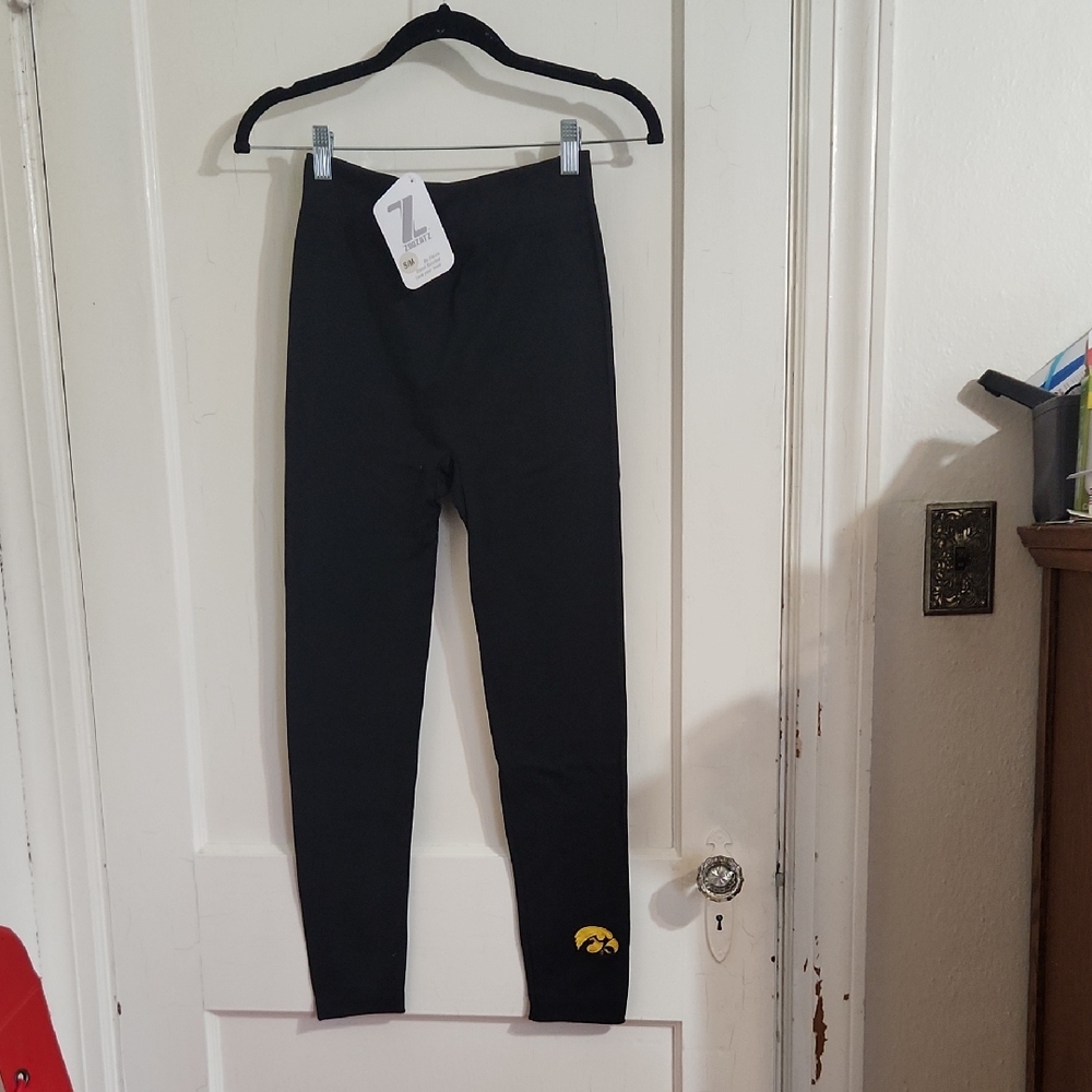 Women's Black Leggings with Iconic Logo